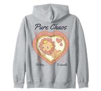 Pure Chaos Too Tiny to Handle Baby, Art Kitsch rétro et Vintage Sweat à Capuche