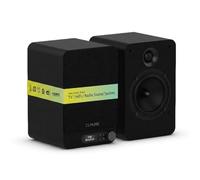 Pure Classic Active Système de son TV HiFi avec véritable stéréo, HDMI ARC, Bluetooth 5.3, radio DAB+ et FM, carte son USB-C, écran OLED, télécommande, noir