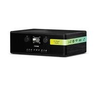 Pure Classic C-D6i - Radio Internet Tout-en-Un avec WiFi, Dab+/FM, Bluetooth 5.3, Lecteur CD, USB, AUX, 150 Stations préréglées, Son stéréo 2x15W, écran Couleur, réveil et minuterie - Noir