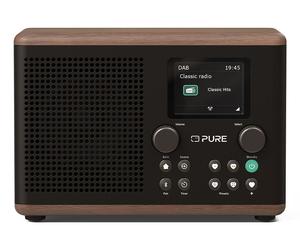 Pure Classic H4 Portable Numérique Noir, Bois