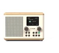 Pure Classic H4 radio numérique Blanc/Chêne