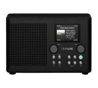 Pure Classic H4i - Radio Internet avec WiFi, Dab+, FM, Bluetooth 5.3 et USB - Haut-Parleur 10 W - Écran Couleur 2,4" - 150 Stations - Minuterie Sommeil et Cuisine - Entrée AUX - Noir