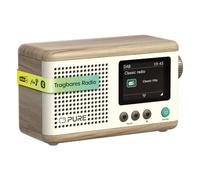 PURE Classic Stereo Mini Bianco Cotone Quercia Radio DAB+ FM CD Bluetooth USB