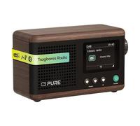 PURE Digital Radio mini Classic Stereo Mini – DAB+, Bluetooth – 2x20W – Marron