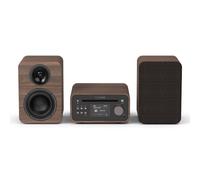 PURE Digital Radio mini Classic Stereo Mini – DAB+, Bluetooth – 2x20W – Marron