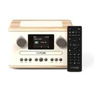 Pure Compact HI FI CLASSIC C D4 Bluetooth Coton Chêne Blanc
