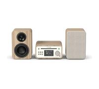 Pure Compatto HI FI CLASSIC Stéréo Mini Bluetooth Coton Blanc 15w