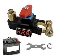 Pure Copper Isolators, Remote Disconnect Controls, 3.7inches Circuit Protection Switches, Integrated Voltage Monitoring Modules, Power Management Systems for Boat Vehicle Trailer Rv Generator Usage