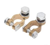 Pure Copper pour battery Terminal Connector Pair Gold Pure Copper(D)