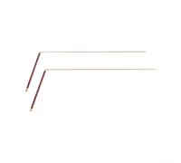 Pure Copper Probe Rods 12 Inch for Treasure Hunt(red) | Retractable design, pen-size storage, extends to 12 inches, smooth swing action, water finding tool