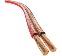 Pure copper speaker cable & cable-Made in Germany-2 x 2.5 mm²-10 m-(for hifi speakers and surround sound systems,pure copper,with polarity marks)