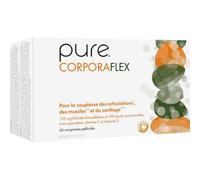 Pure Corporaflex Curcuma Boswelia Muscles articulations et cartilage 60 comprimés