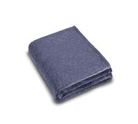 Pure Cotton - Maxi Plaid/Couvre-Lit - Doux au Toucher - Standard 100 Oeko-TEX - Lavage Délicat en Machine à 30°C - 180 x 220 cm - Arabesque Aubergine