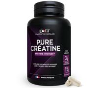 PURE CRÉATINE - Créatine Monohydrate - Prise de Masse Musculaire - Performance et Récupération Musculaire - 90 gélules