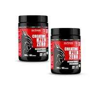 PURE CREATINE MONOHYDRATE Pro Zero - Créatine de Qualité Micronisée - Effort Intense - Boost les Performances - Dissolution Complète - Lot de 2 - Laboratoire Français Eric Favre