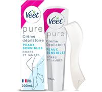 Pure - Crème Dépilatoire Corps & Jambes - Peaux Sensibles - Sans Odeur D'amoniaque - 200ml[Z149]