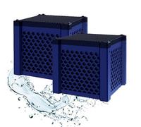 Pure Cube Filtre à eau 2.0 super puissant Filtration et contrôle des odeurs Charbon en nid d'abeille Cube Filtre à charbon actif pour aquariums, bassins à chevaux, bassins d'étangs, réservoirs