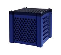 Pure Cube Water Trough Filter, Super Strong Filtration Activated Carbon Fiiter, Aquarium Water Trough Purifier Cube, for Fish Tanks, Horse Troughs, Ponds & Livestock Tanks (Blue)