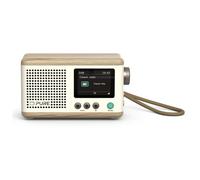 Pure DAB+ Radio Classic Mini Portable Numérique Crème, Bois