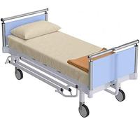 Pure Dreams Lot de 2 draps de lit d'hôpital - Drap en coton doux et confortable - 1 drap-housse et 1 taie d'oreiller - 400 fils au pouce carré pour lit réglable - Ivoire uni (91,4 x 203,2 cm + 25,4 cm