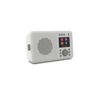 Pure Elan Connect Radio Tout-en-Un avec Dab et Bluetooth 4.2 (Radio Dab/Dab+, FM et Internet, écran Couleur TFT, 20 mémoires de Stations, Fonctionnement sur Batterie Possible), Stone Grey