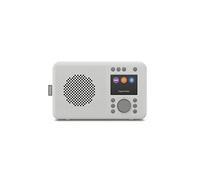 Pure Elan DAB+ Radio portable DAB avec Bluetooth 5.0 (DAB/DAB+ et radio FM, écran couleur TFT, 20 préréglages, prise jack 3,5 mm, fonctionnement sur piles possible, USB), Gris Pierre