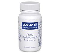 Pure Encapsulations Acide Hyaluronique, Nutricosmétique Beauté - 30 Gélules | Acide Hyaluronique Breveté Hautement Assimilable, Anti-Âge, Hydratation Peau, Rides & Ridules, Végan, Complément Alimentaire