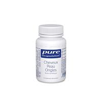 Pure Encapsulations - Cheveux Peau Ongles - Nutricosmétique avec Biotine, Vitamines A & C, Zinc, Sélénium & CoQ10 - Beauté de la Peau, des Cheveux & Ongles - Sans Additifs - 180 Capsules