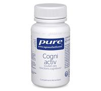 Pure Encapsulations - Cogni Activ - Formule Innovante - Vitamines B, Zinc, Citicoline, Lutéine, Metafolin - Pour une fonction cognitive et psychologique normale - Complément Alimentaires - 60 gélules