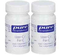 pure Encapsulations® Fer + Vitamine C Capsule(S) 2x60 pc(s)
