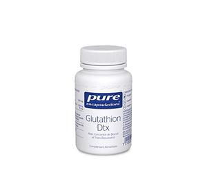 Pure Encapsulations - Glutathion DTX 250mg - 60 Gélules Véganes