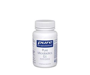 Pure Encapsulations - Pure Microbiotics GI - 6 souches microbiotiques dosées à 10 milliards d'UFC par gélule - Soutien intestinal - Microbiote - Haute qualité - Complément Alimentaire - 60 capsules