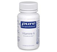 Pure Encapsulations Vitamine A - Vision & Immunité - Végan - 60 Gélules | Vitamine A 800 mcg, Contribue au Maintien d'une Vision & Peau Normales, Soutien Immunité, Sans Gluten, Complément Alimentaire