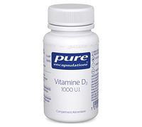 Pure Encapsulations Vitamine D3 1000 UI - Immunité & Os - 60 Gélules | Vitamine D3 Forme Active, Défenses Immunitaires, Maintien Ossature et Fonction Musculaire, Végétarien, Complément Alimentaire