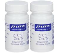 Pure Encapsulations Zinc 15 mg Capsule(S) 2x60 pc(s)