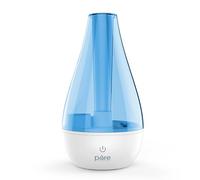 Pure Enrichment MistAire Studio Humidificateur à Brume Froide Ultrasonique pour Petits Espaces, Unité d'Humidification Portable de Voyage avec Paramètres de Brume Haute et Faible et Veilleuse