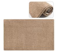 PURE ERA Tapis d'escalier avec bande adhésive antidérapante et résistante pour cuisine, salle de bain, stations de travail lavable, 60 x 91 cm (marron camel)