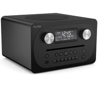 Pure Evoke C-D4 Système Audio Bluetooth (CD, DAB/DAB+FM, Noir)