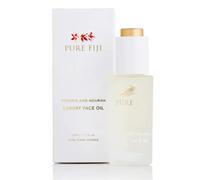 PURE FIJI Hydrate & Nourish Luxury Face Oil Huile hydratante pour le visage pour femme, sérum blanchissant, anti-âge, réduit les rides et les taches brunes, huile de coco pour C