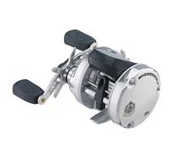 Pure Fishing 1400536 Abu Garcia, Ambassadeur S Line Counter Baitcast Moulinet Rond 6500 Rapport d'engrenage 5,3:1 3 Roulements Taux de récupération 65 1/2" Main Droite Boîte Unisexe, Argenté, 6500LC