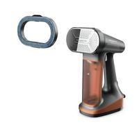 Pure Force 3in1 Steamer & Iron, 7.1 Oz Tank Capacity, Vertical Steaming, Horizontal Ironing, Lint remover, Lightweight, Auto-off safety, 1875 watts Portable, Garment Steamer Black, DR8855