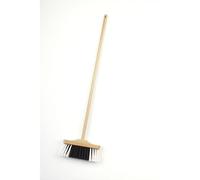 Klein Balai en bois Theo 60 cm Blanc/Noir