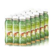Pure Fruit Juice - Pomme/Orange/Ananas/Pamplemousse Rose - Lot de 18 Bouteilles - 250 ml (Pomme)