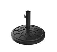 Pure Garden Pied de Parasol de terrasse - 8,6 kg, Noir, 4,8 cm