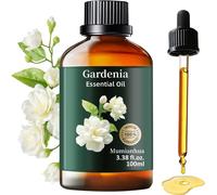 Pure Gardenia Essential Oil, Natural Gardenia Oil For Room Diffuser,Linen Revitalizer,Feminine Scent,Therapeutic Grade,For Candles,Skin 100ml