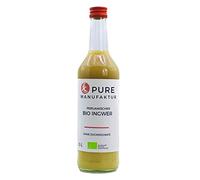 Pure Ginger Gingembre péruvien bio de qualité supérieure sans sucre ni additifs artificiels 100 % bio (DE-ÖKO-005), 500 ml