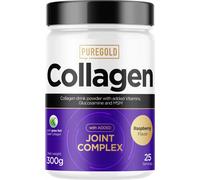 Pure Gold Collagen poudre Joint Complex 300g framboise Collagène complexe articulaire