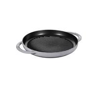 Staub Grils Pure Gril 26 cm, Rond(e), Gris graphite, Fonte