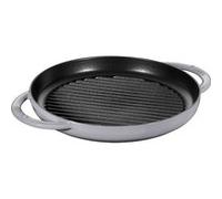 Pure Gril 26 cm, Rond(e), Gris graphite, Fonte Gris G