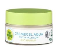 Pure Harmony Lot de 2 gels crème Aqua à l'extrait de concombre biologique et à l'acide hyaluronique